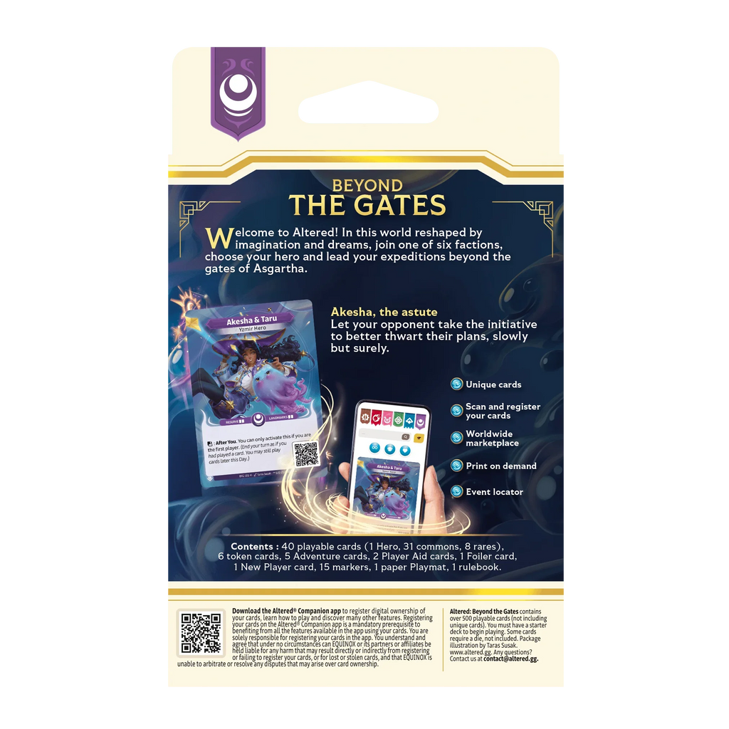 Altered TCG - Beyond The Gates - Starter Deck - Yzmir