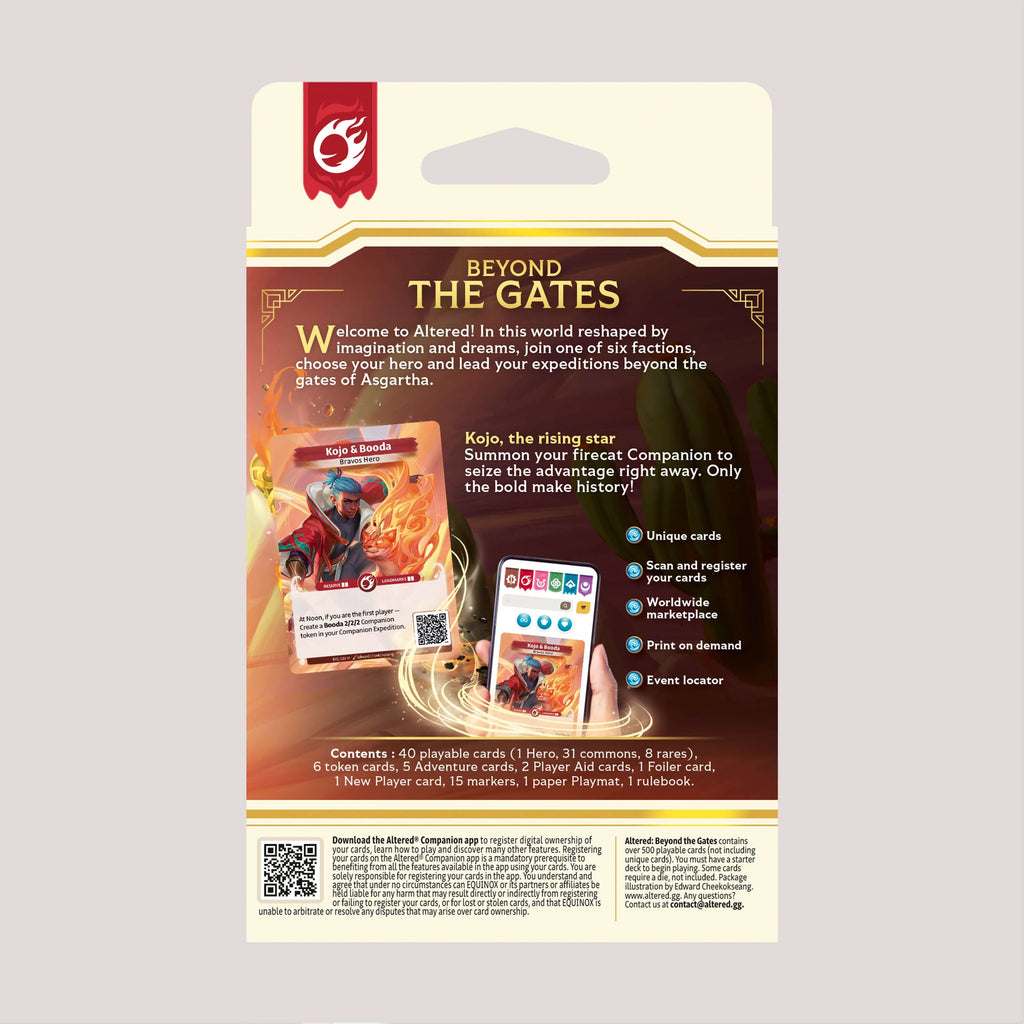 Altered - Beyond the Gates Starter Deck: Bravos