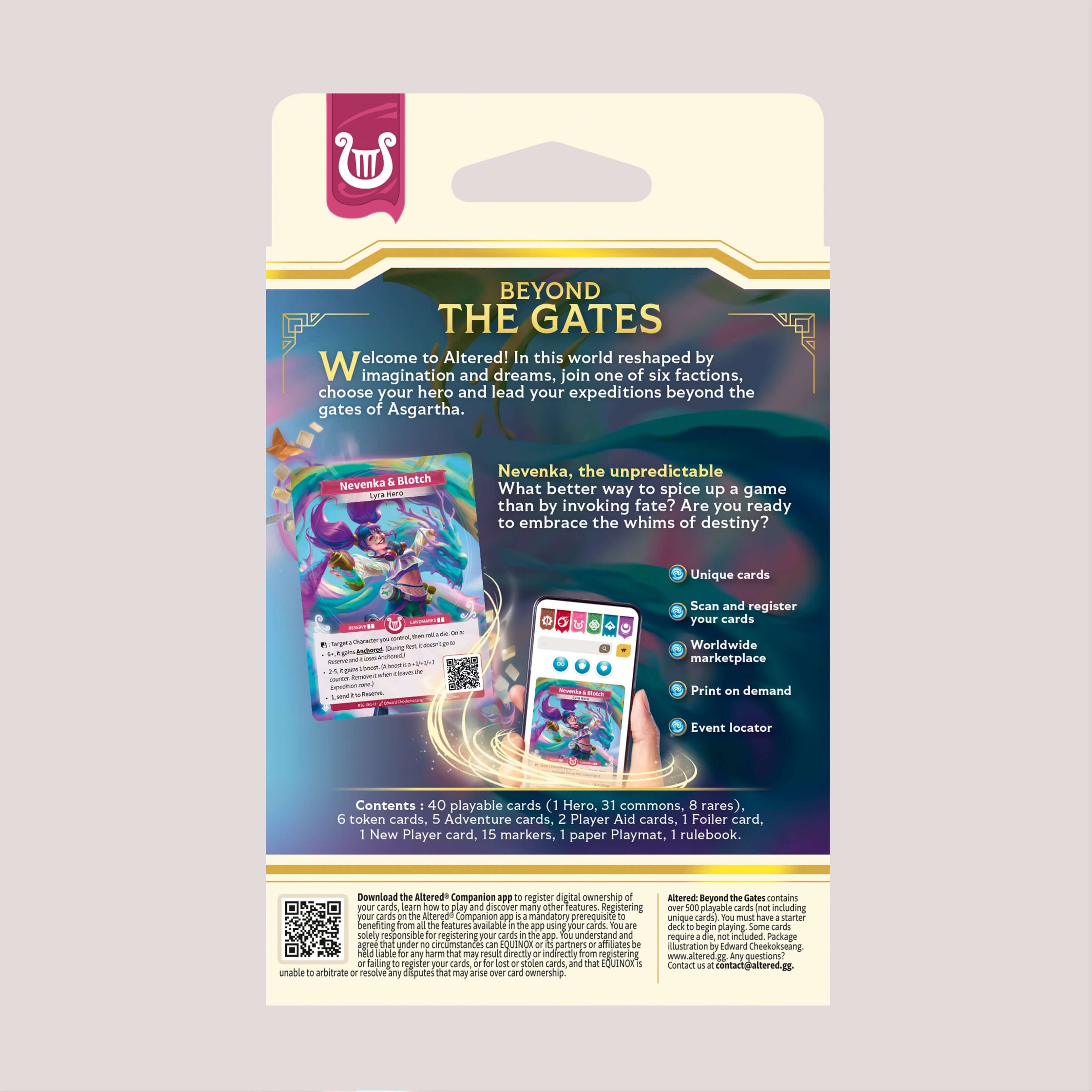 Altered - Beyond the Gates Starter Deck: Lyra