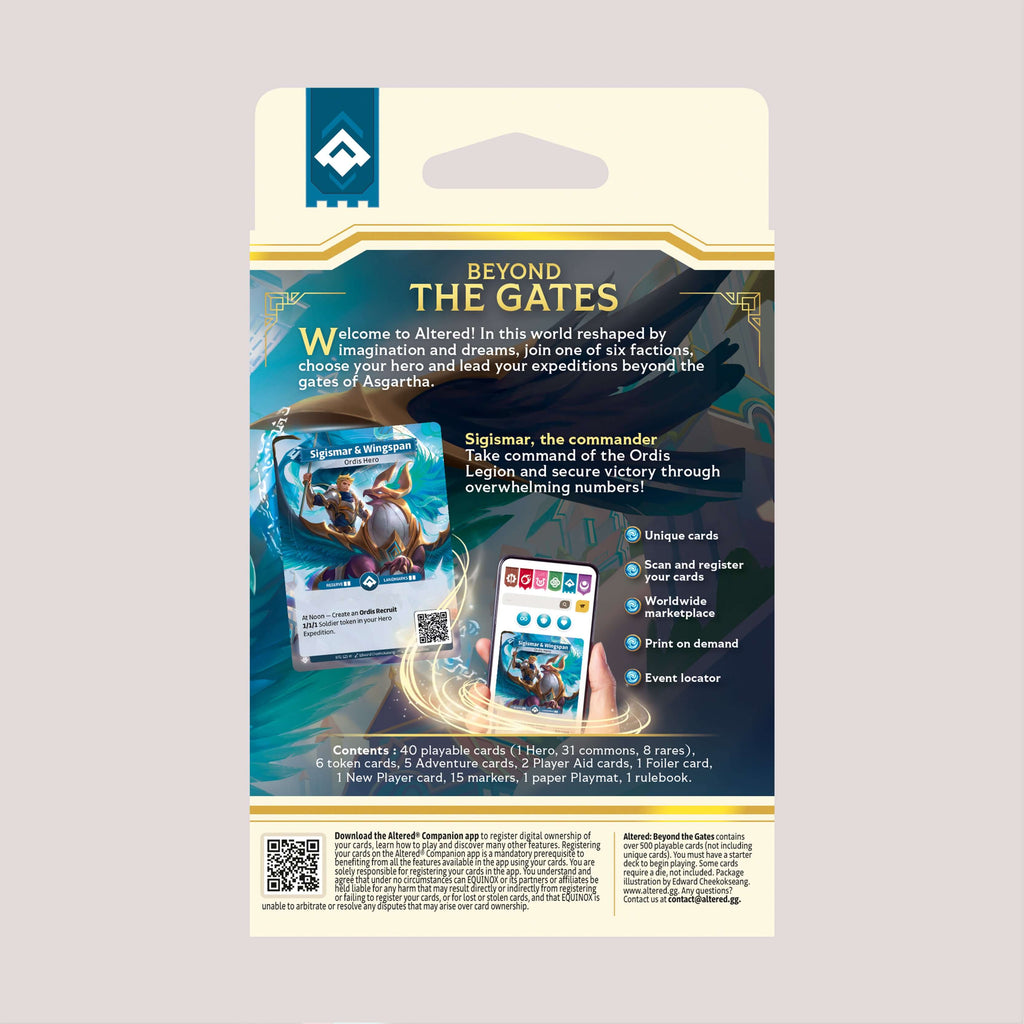 Altered - Beyond the Gates Starter Deck: Ordis