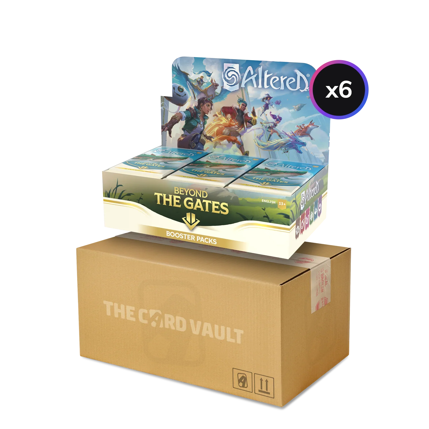 Altered TCG - Beyond The Gates - Display Case (6x Booster Boxes)