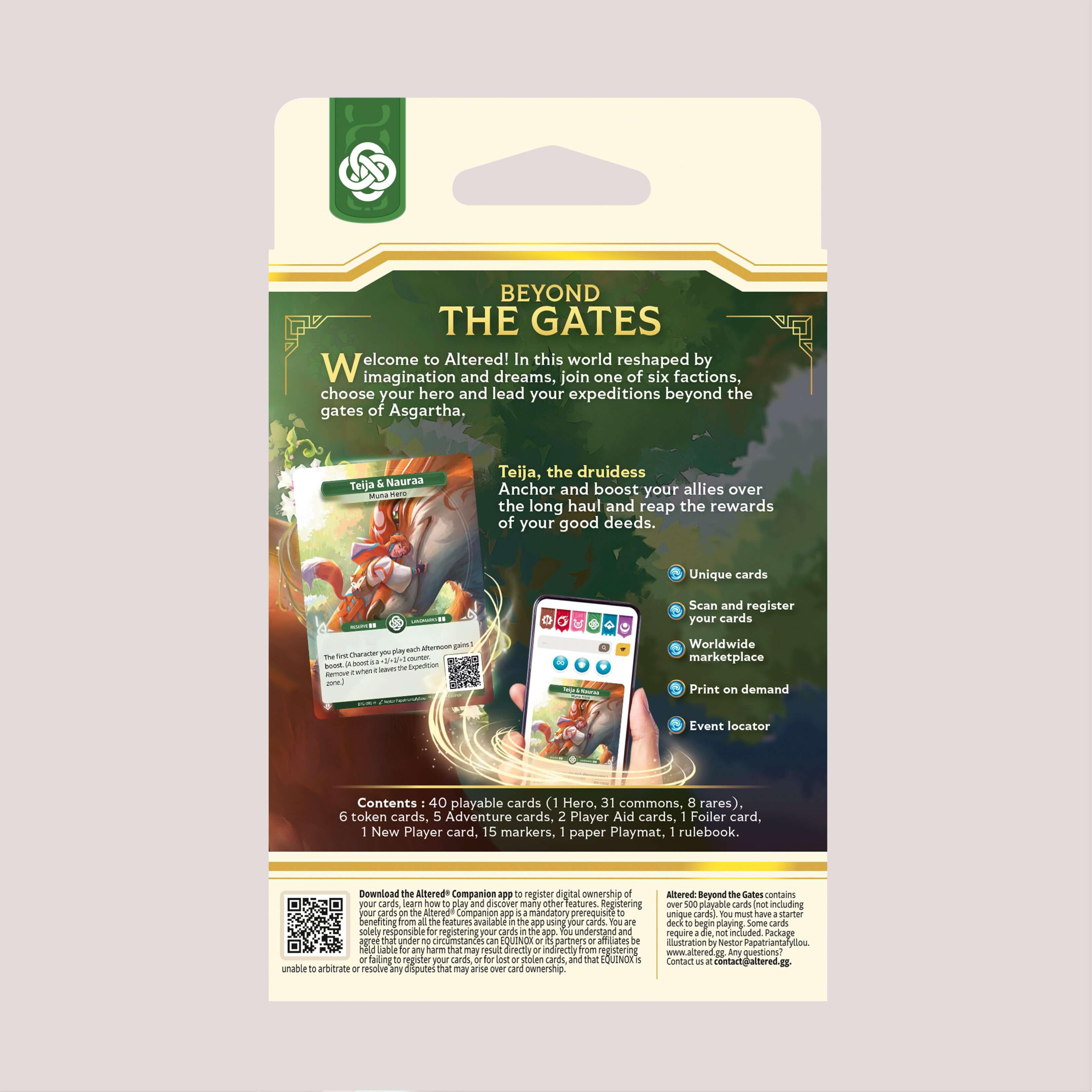 Altered - Beyond the Gates Starter Deck: Muna