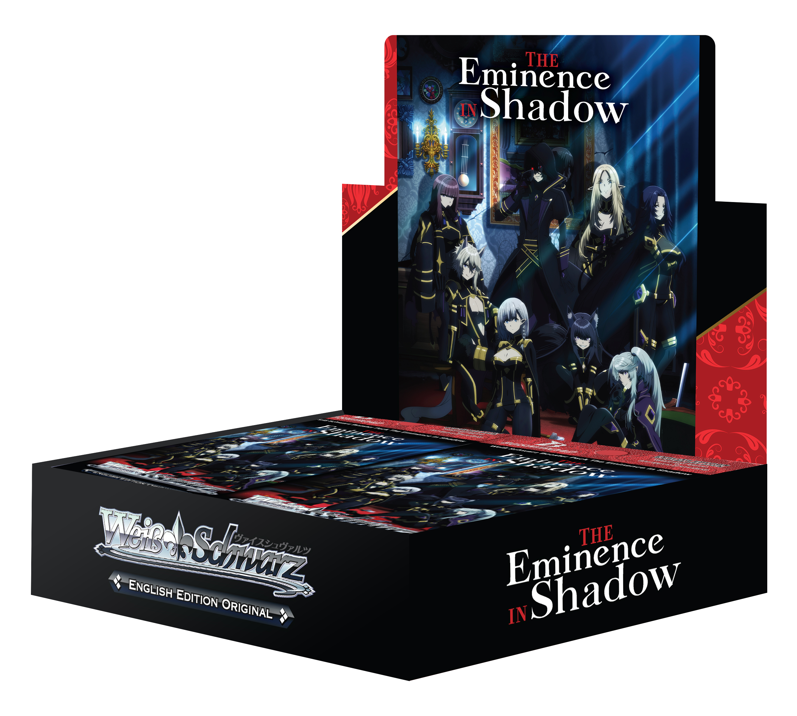 Weiss Schwarz - The Eminence in Shadow - Display Case (24x Booster Boxes)