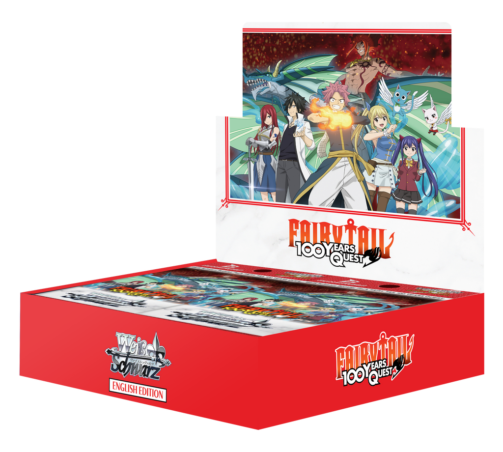 Weiss Schwarz - FAIRY TAIL 100 YEARS QUEST - Display Case (24x Booster Boxes)