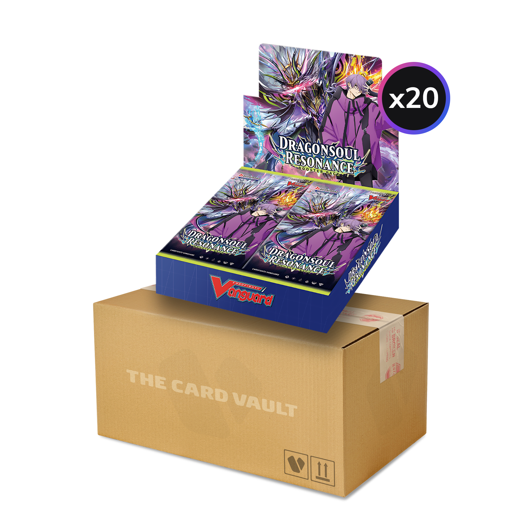 Cardfight!! Vanguard - Dragonsoul Resonance - Display Case (20x Booster Boxes)