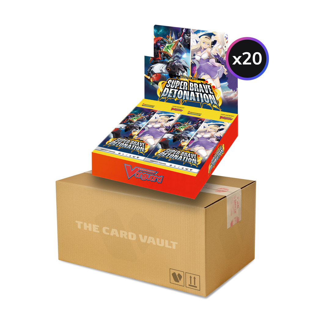 Cardfight!! Vanguard - Super Brave Detonation - Display Case (20x Boxes)