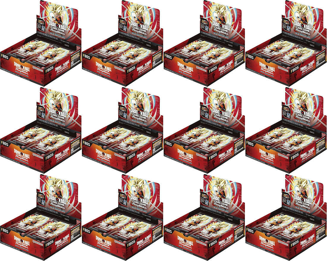 Dragon Ball Fusion World FB05 New Adventure Booster Box Case