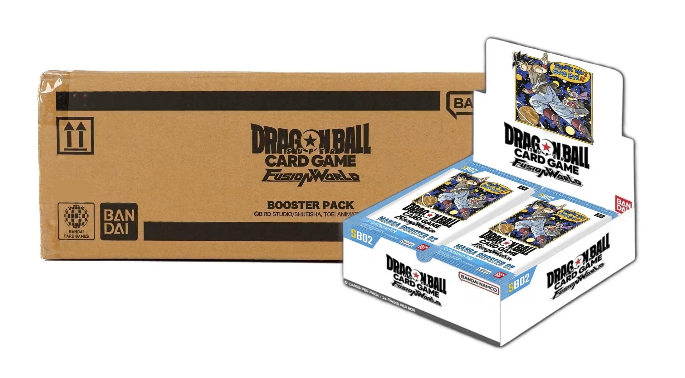 Dragon Ball Super: Fusion World - Manga (SB02) [x12] Booster Sealed Case