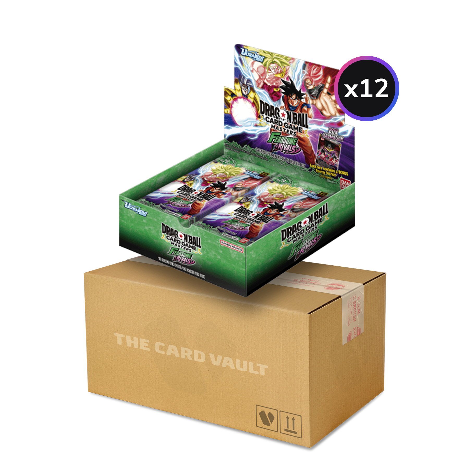 Dragon Ball Super CG Masters - Ultra-Bout Series Set 02 - Fearsome Rivals (B29) - Display Case (12x Booster Boxes)