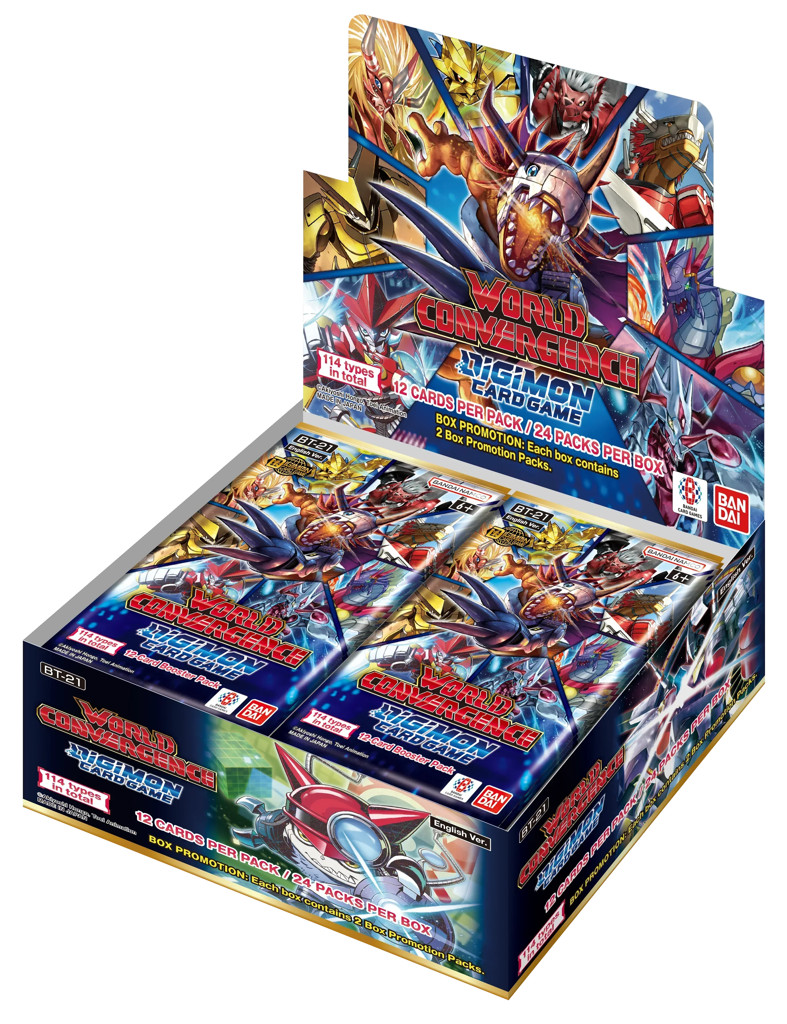 Digimon Card Game - World Convergence (BT21) - Booster Box (24x Packs)