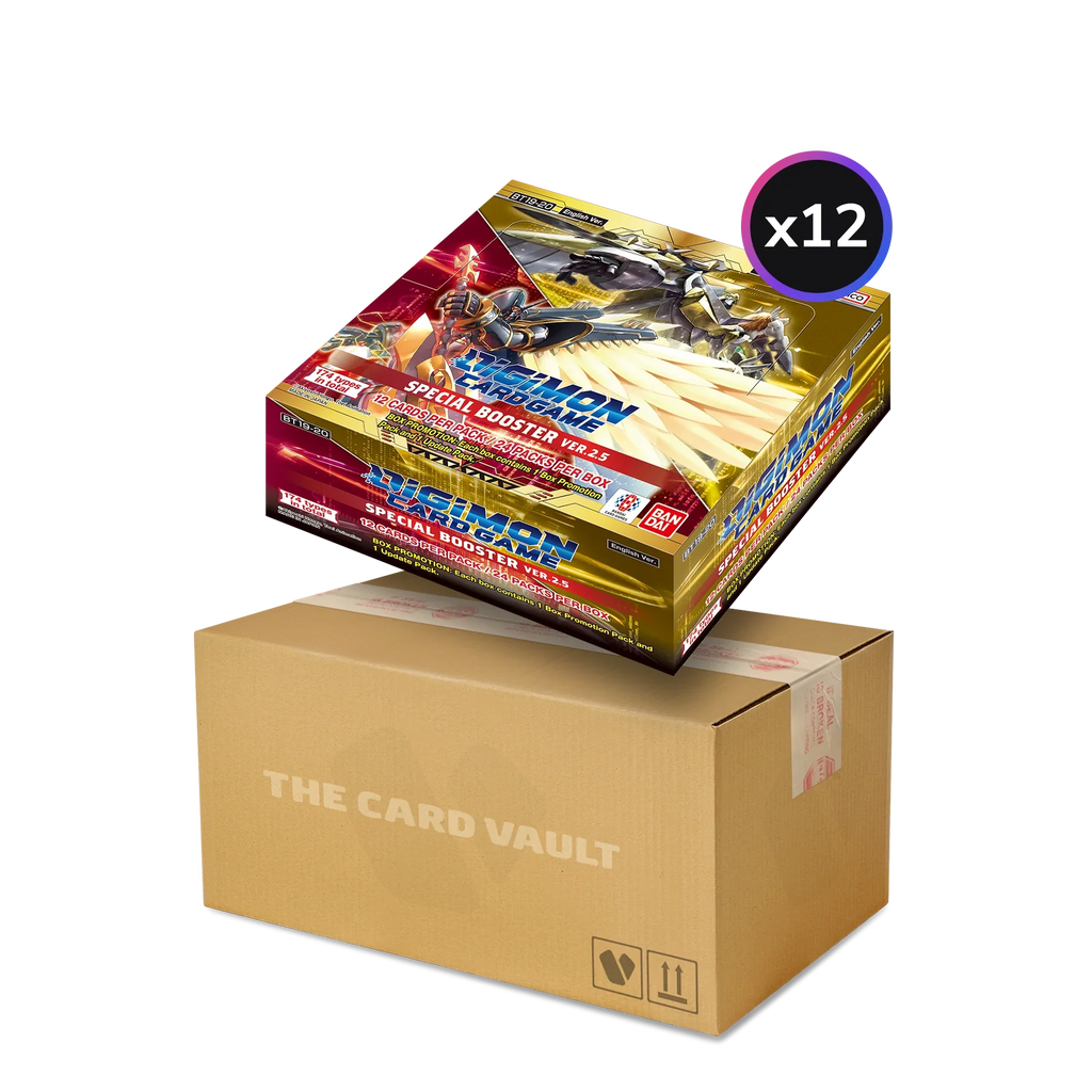 Digimon Card Game - Special Booster Ver. 2.5 (BT19-20) - Display Case (12x Booster Boxes)