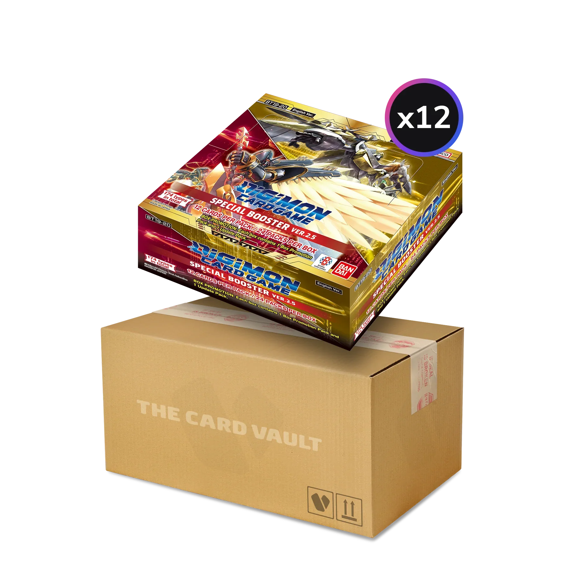 Digimon Card Game - Special Booster Ver. 2.5 (BT19-20) - Display Case (12x Booster Boxes)