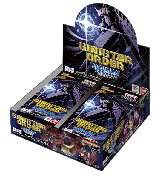 Digimon Card Game - Sinister Order (EX10) - Booster Box (24x Packs)