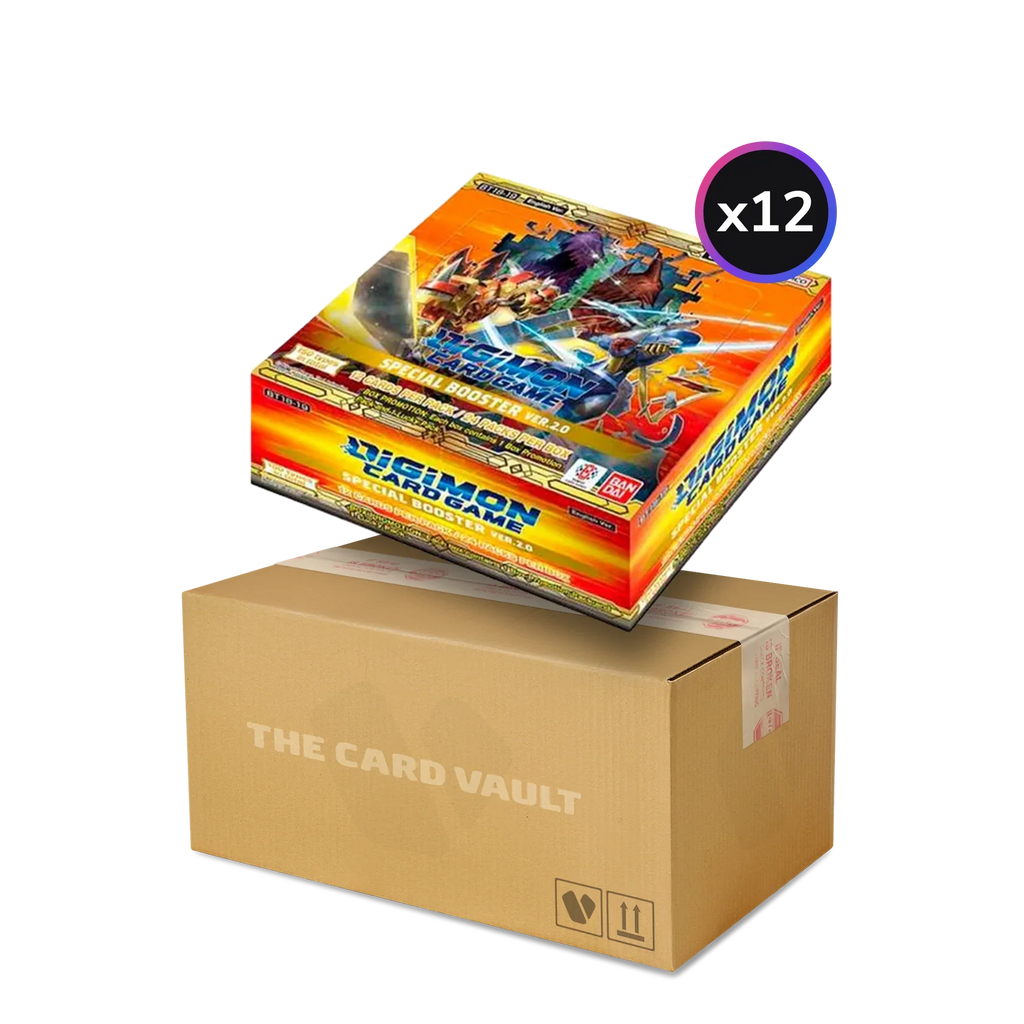 Digimon Card Game - Special Booster Ver. 2.0 (BT18-19) - Display Case (12x Booster Boxes)