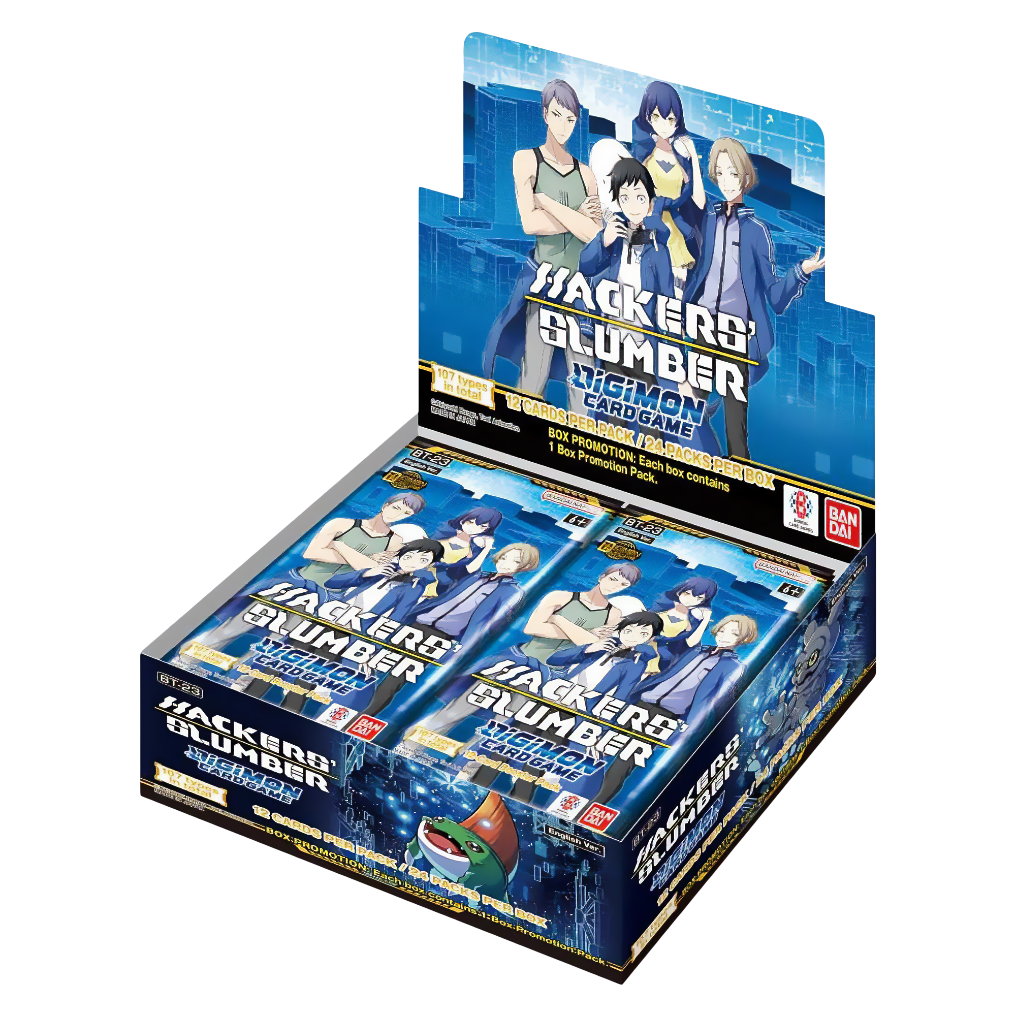 Digimon Card Game - Hackers' Slumber (BT23) - Booster Box (24x Packs)