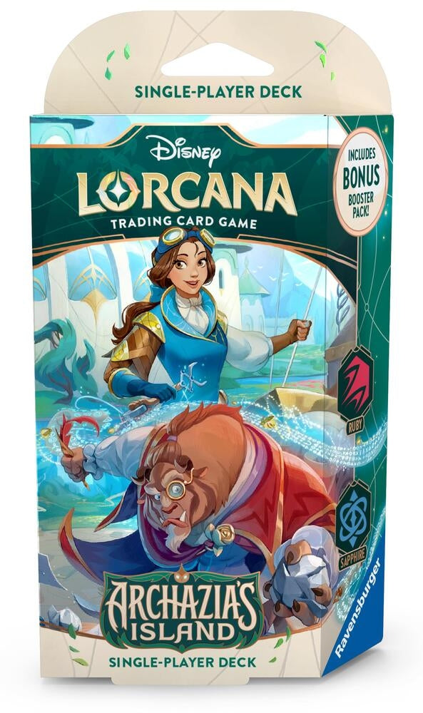 Disney Lorcana: Archazia’s Island Starter Deck Display (8 Decks)