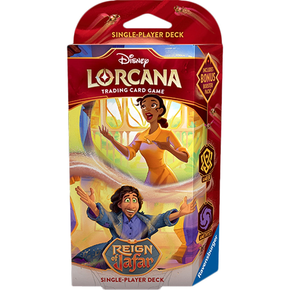 Disney Lorcana: Reign of Jafar Starter Deck (Amber & Amethyst)