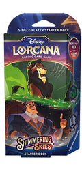 Disney Lorcana: Shimmering Skies Starter Deck - Emerald & Steel