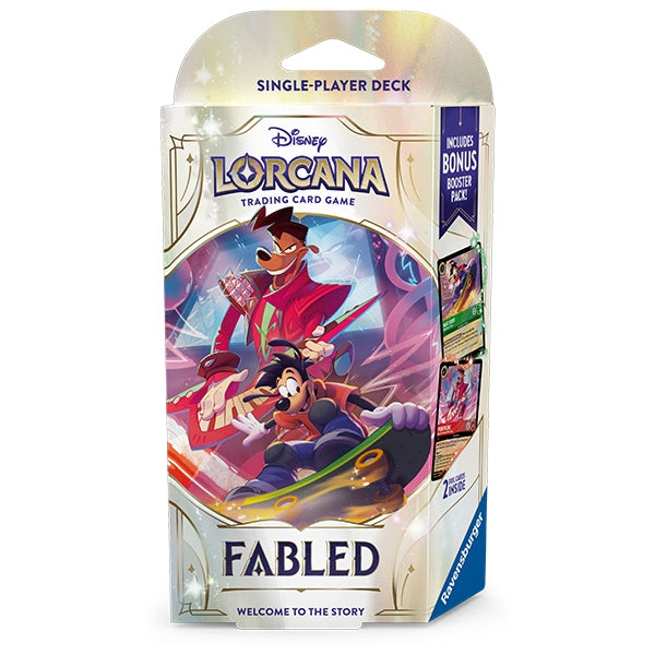 Disney Lorcana TCG: Fabled - Starter Deck - Emerald & Ruby (presale)