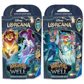 Disney Lorcana TCG: Whispers in the Well - Starter Deck Pair - Amber & Emerald with Sapphire & Steel (presale)