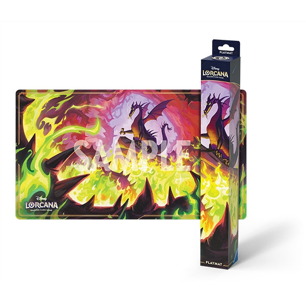 Disney Lorcana TCG: Winterspell - Playmat, Dragon Fire (presale)