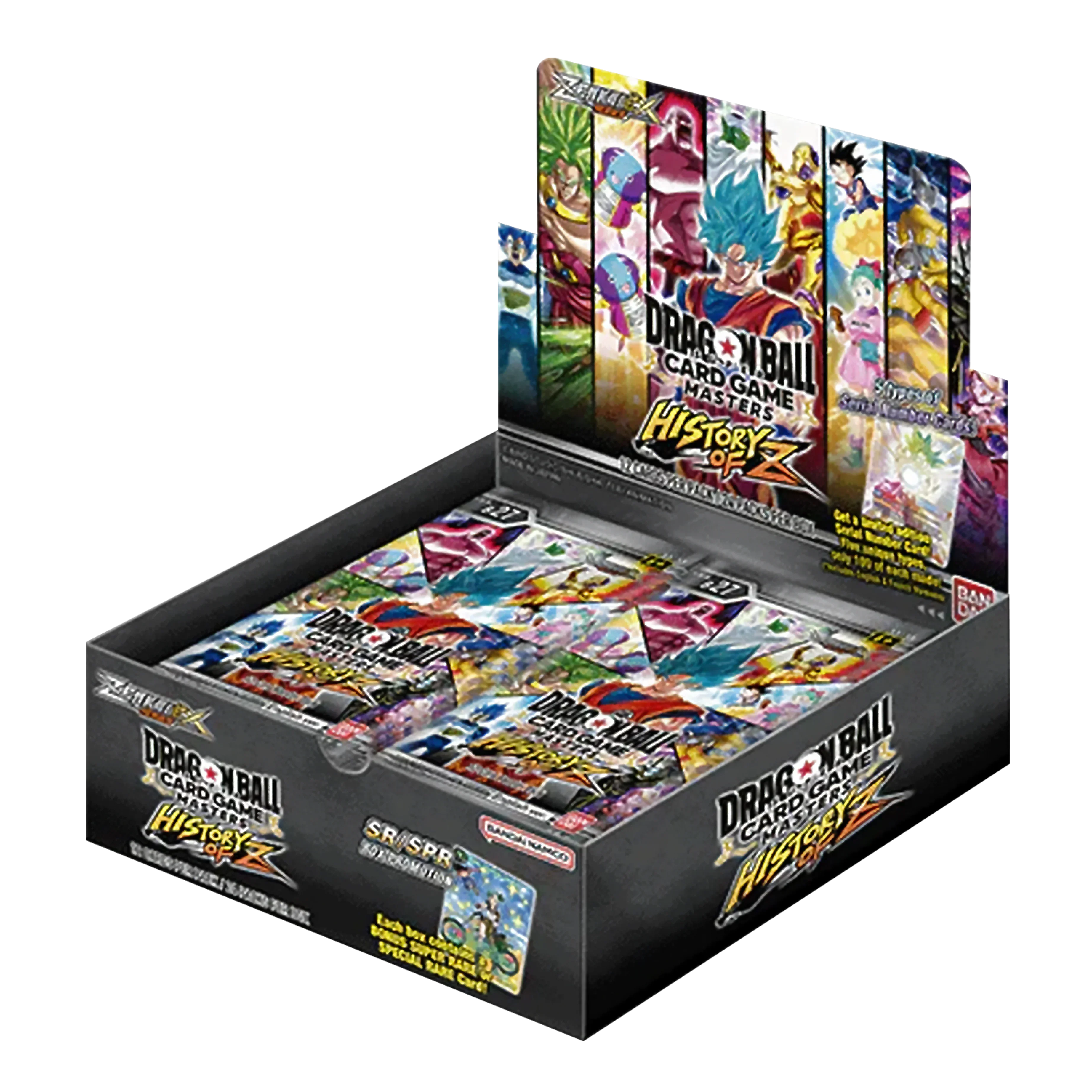 Dragon Ball Super CG Masters - Zenkai Series Set 10 - History of Z (B27) - Booster Box (24x Packs)
