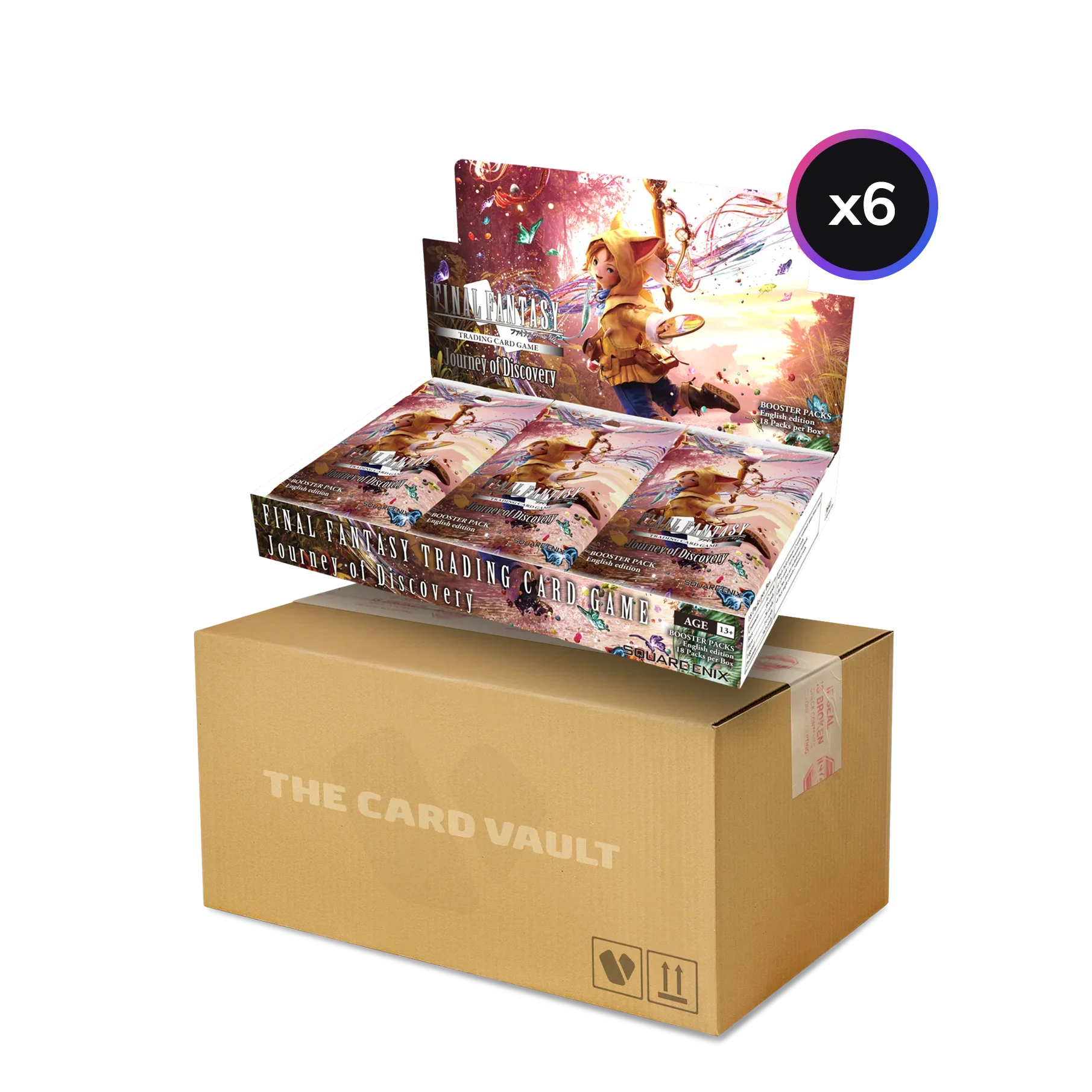 Final Fantasy TCG - Opus XXVII (27) - Journey of Discovery - Display Case (6x Booster Boxes)