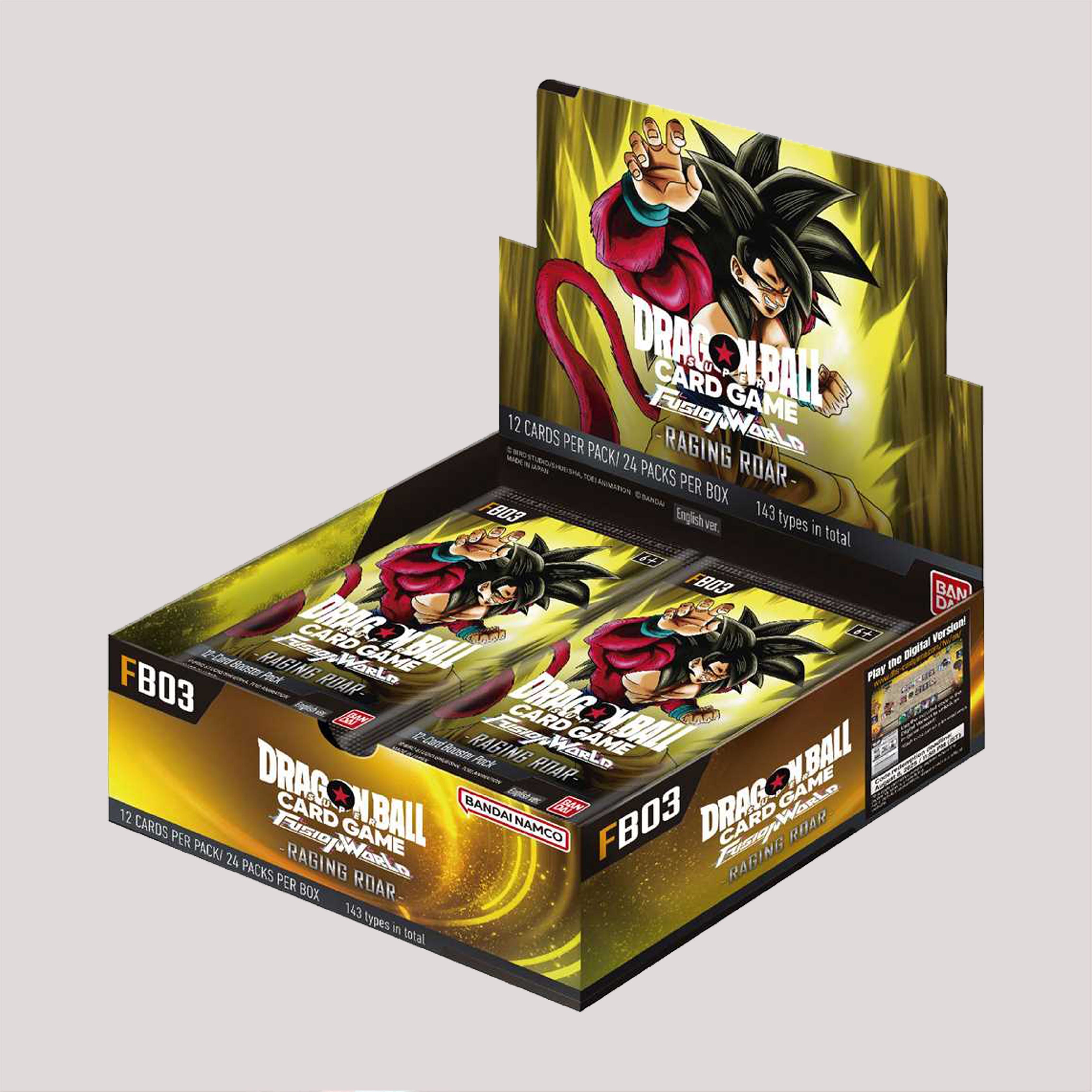 Dragon Ball Super: Fusion World - Raging Roar Booster Box