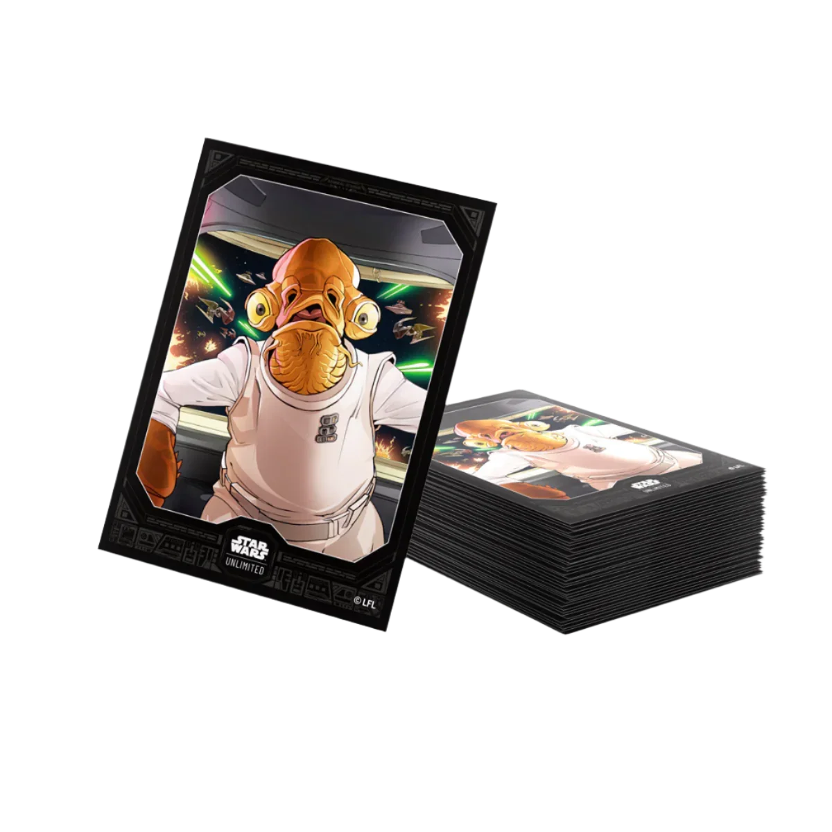 Gamegenic - Star Wars: Unlimited - Art Sleeves - Admiral Ackbar