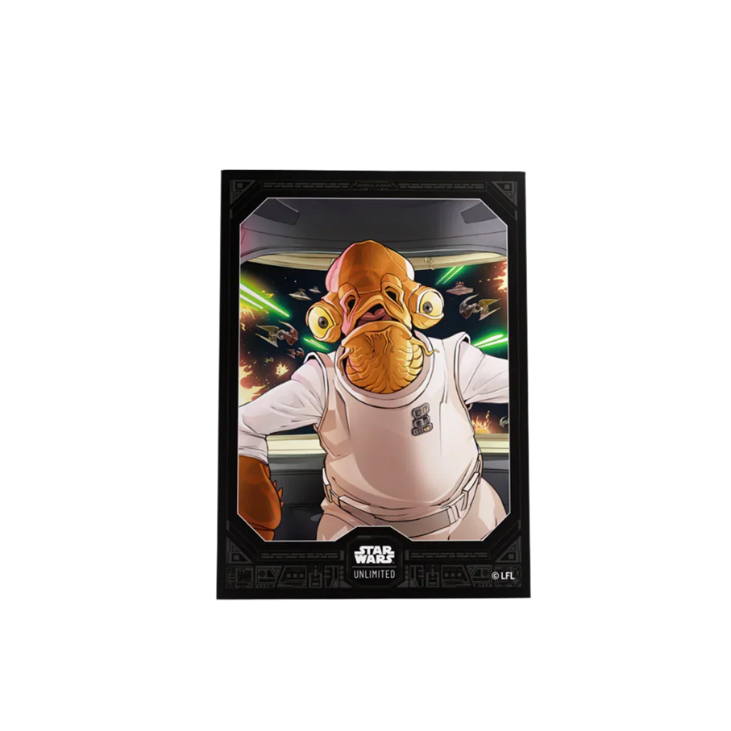 Gamegenic - Star Wars: Unlimited - Art Sleeves - Admiral Ackbar