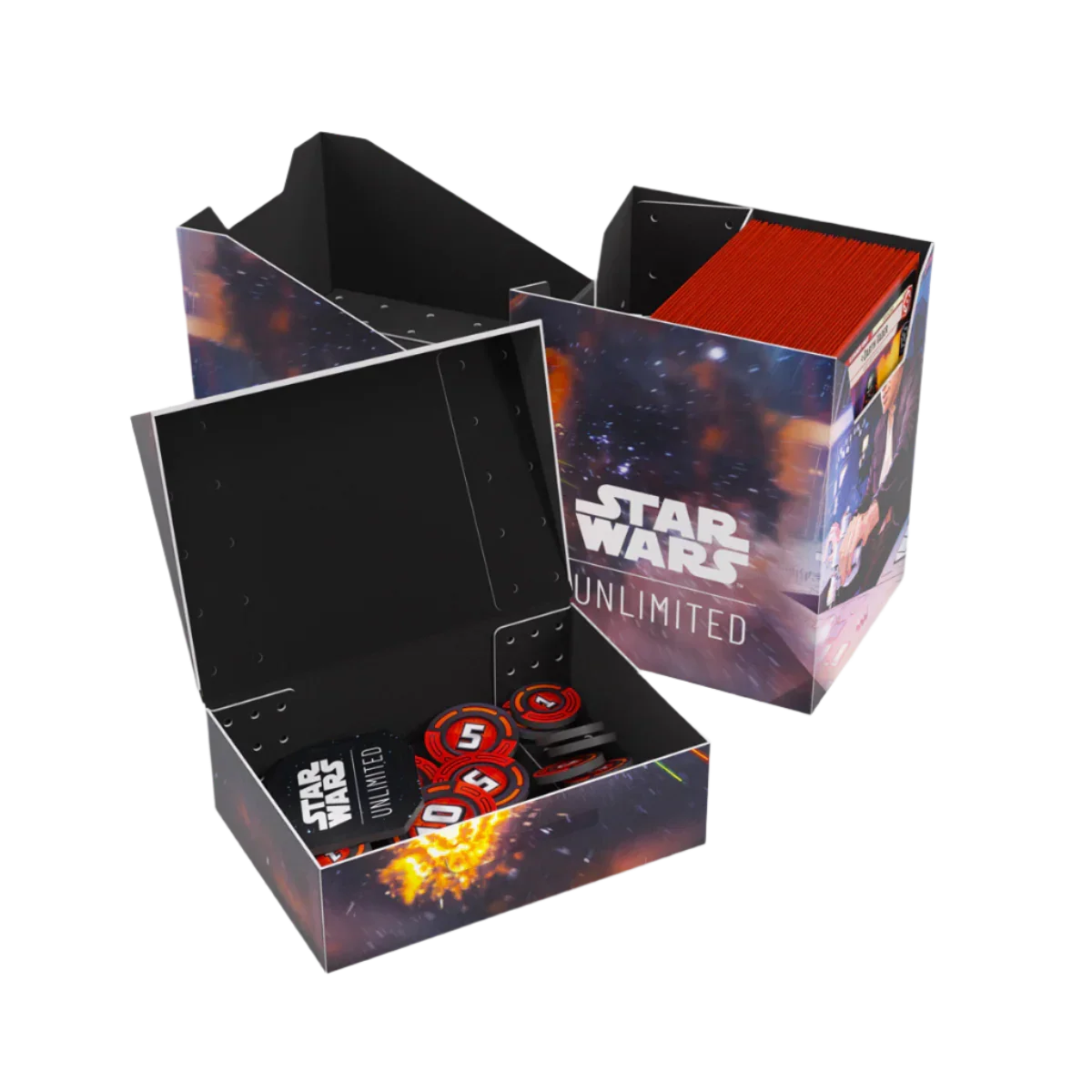 Gamegenic - Star Wars: Unlimited - Soft Crate - Han Solo/Millenium Falcon