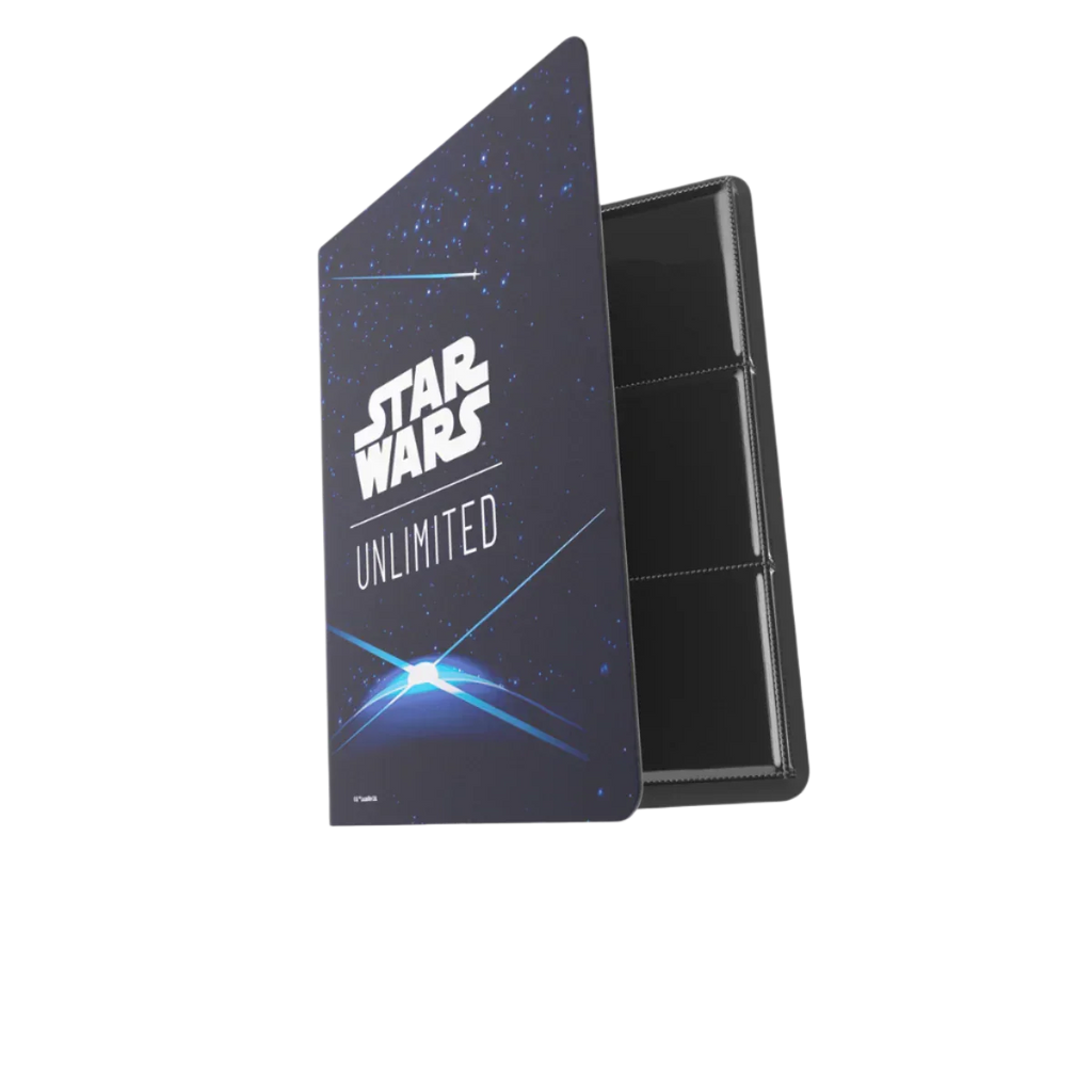 Gamegenic - Star Wars: Unlimited - 18-Pocket Album - Card Back Blue