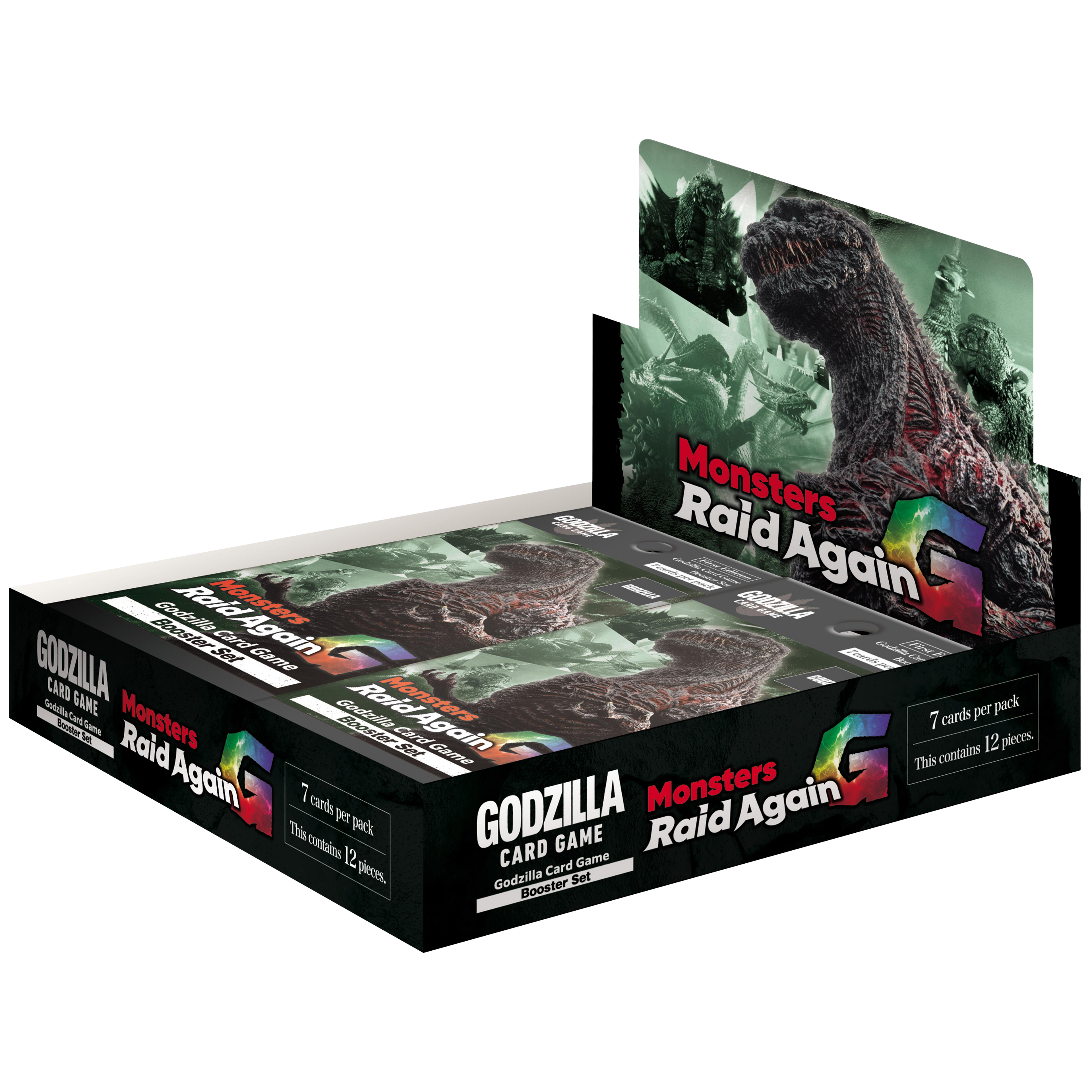 Godzilla Card Game - G: Monsters Raid Again (BP02) - Booster Box (12x Packs)