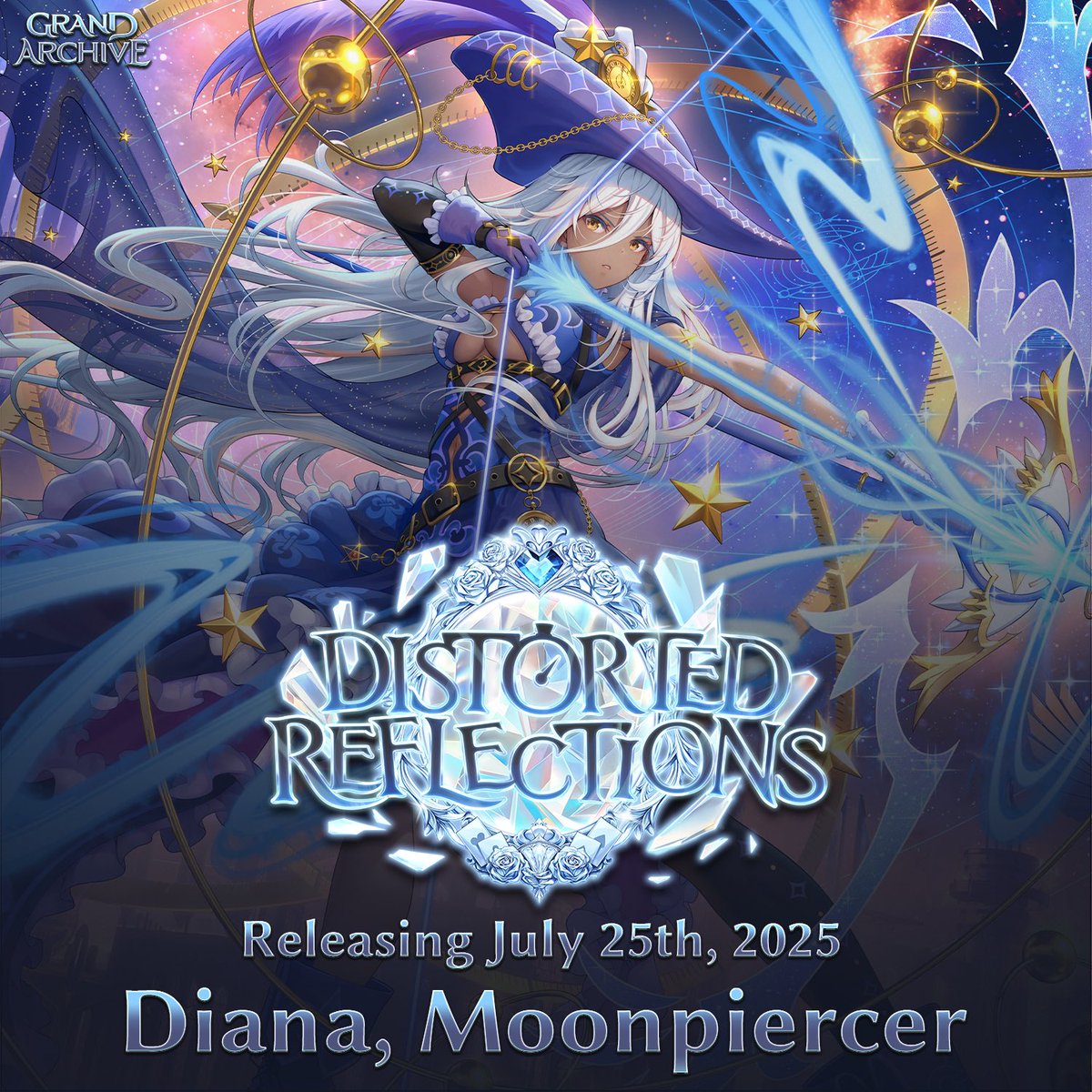 Grand Archive TCG: Distorted Reflections: Diana, Moonpiercer Starter Deck (Presale)