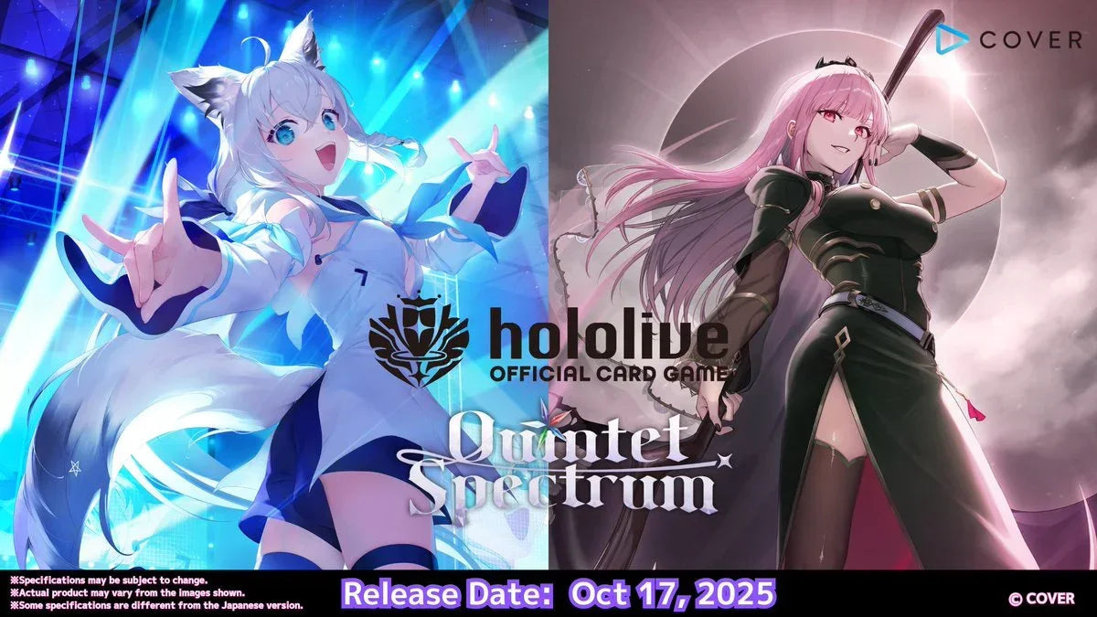 hololive Official Card Game - Quintet Spectrum - Display Case (12x Booster Boxes)