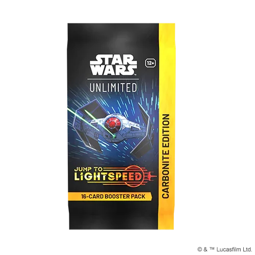 Star Wars: Unlimited - Jump to Lightspeed - Carbonite Collector Booster - Display Case (4x Boxes)