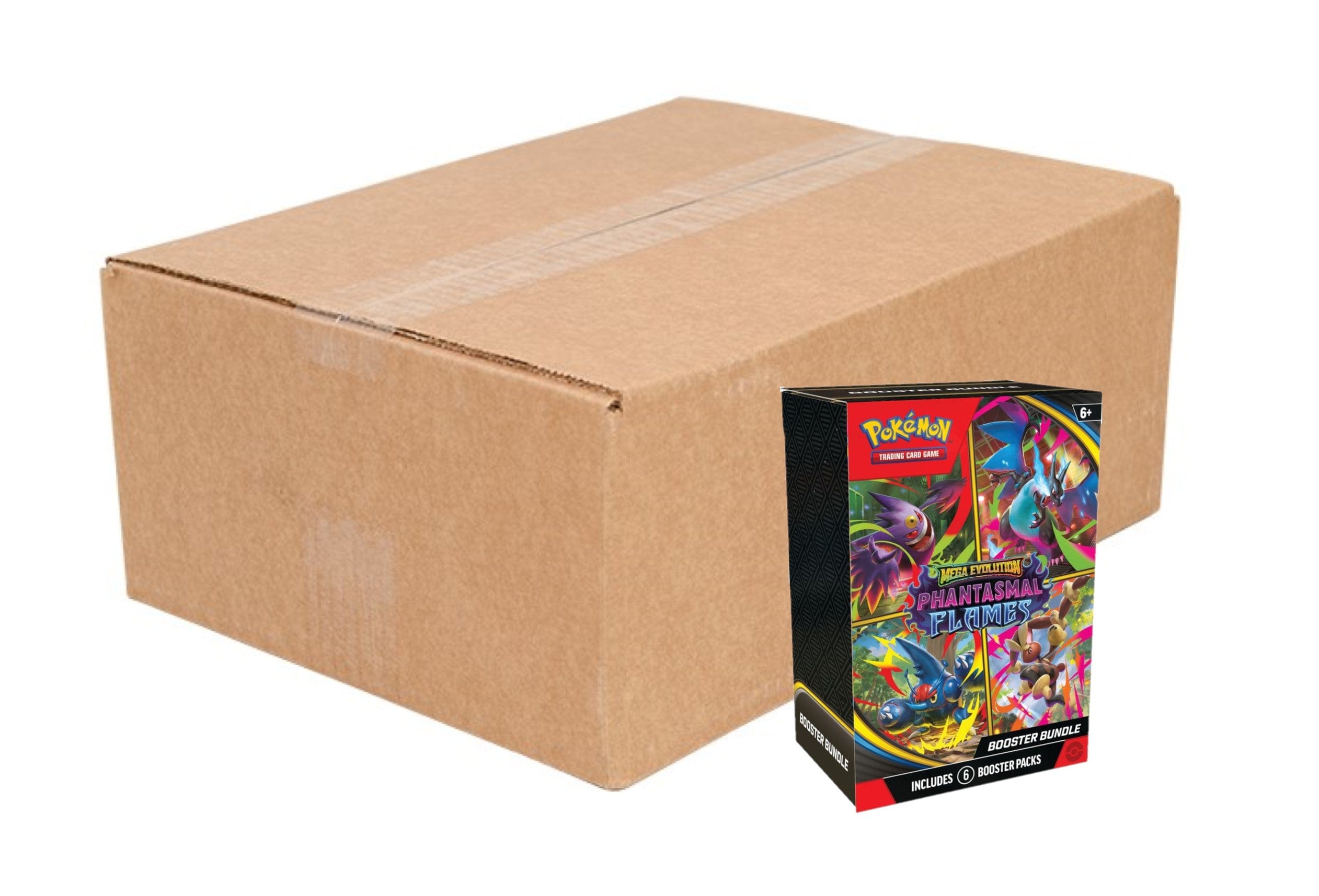 Pokemon Phantasmal Flames ME02 Booster Bundle [x25] Sealed Case