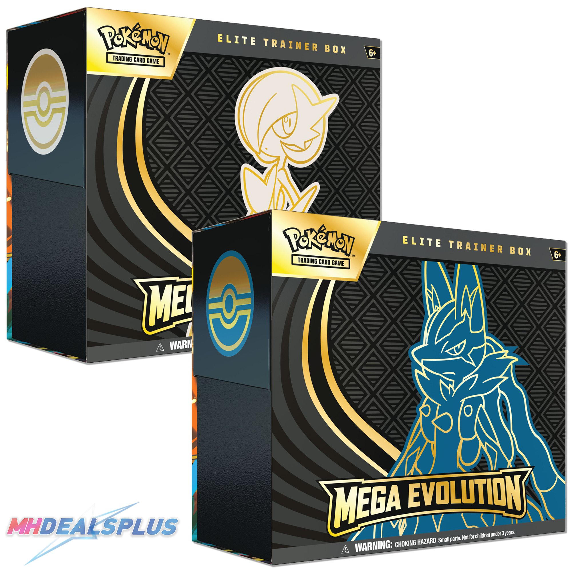 Pokemon Mega Evolution Elite Trainer Box Set of 2