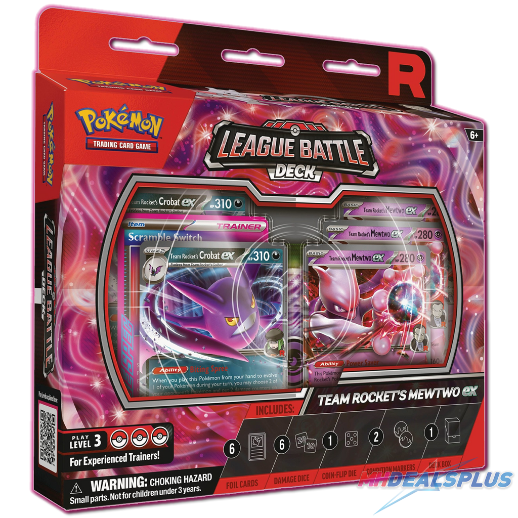 (Pre-Order) Pokemon League Battle Deck - Team Rocket's Mewtwo ex