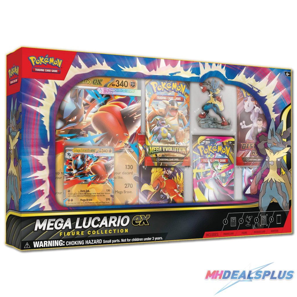 (Pre-Order) Pokemon Mega Lucario ex Figure Collection