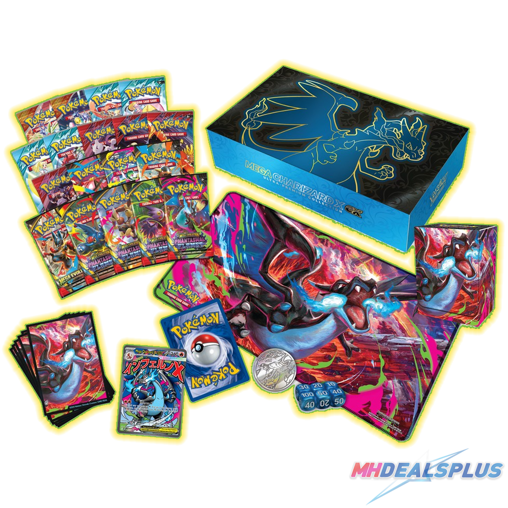 (Pre-Order) Pokemon Mega Charizard X ex Ultra-Premium Collection