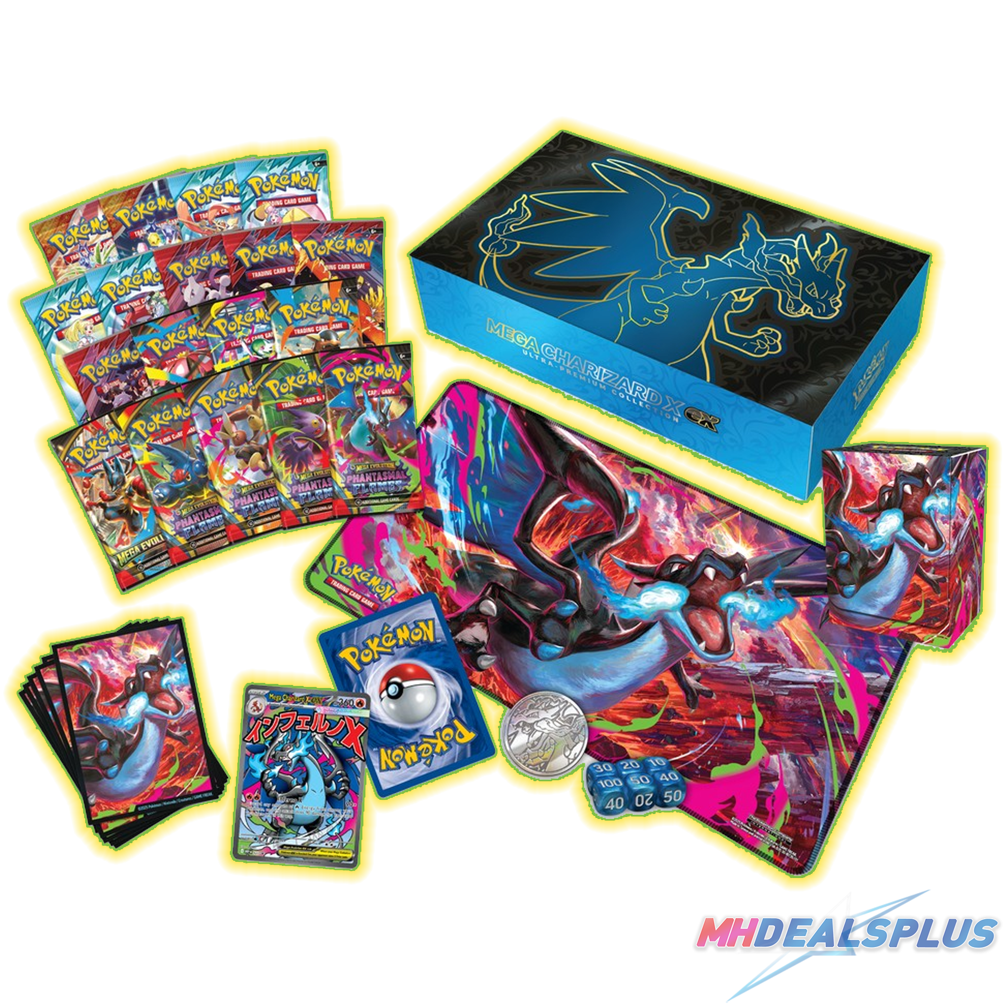 (Pre-Order) Pokemon Mega Charizard X ex Ultra-Premium Collection