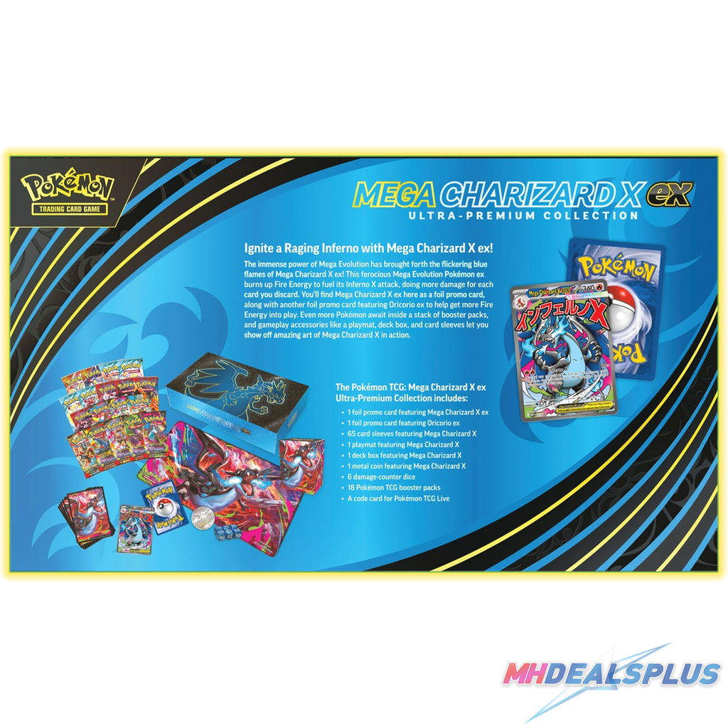(Pre-Order) Pokemon Mega Charizard X ex Ultra-Premium Collection