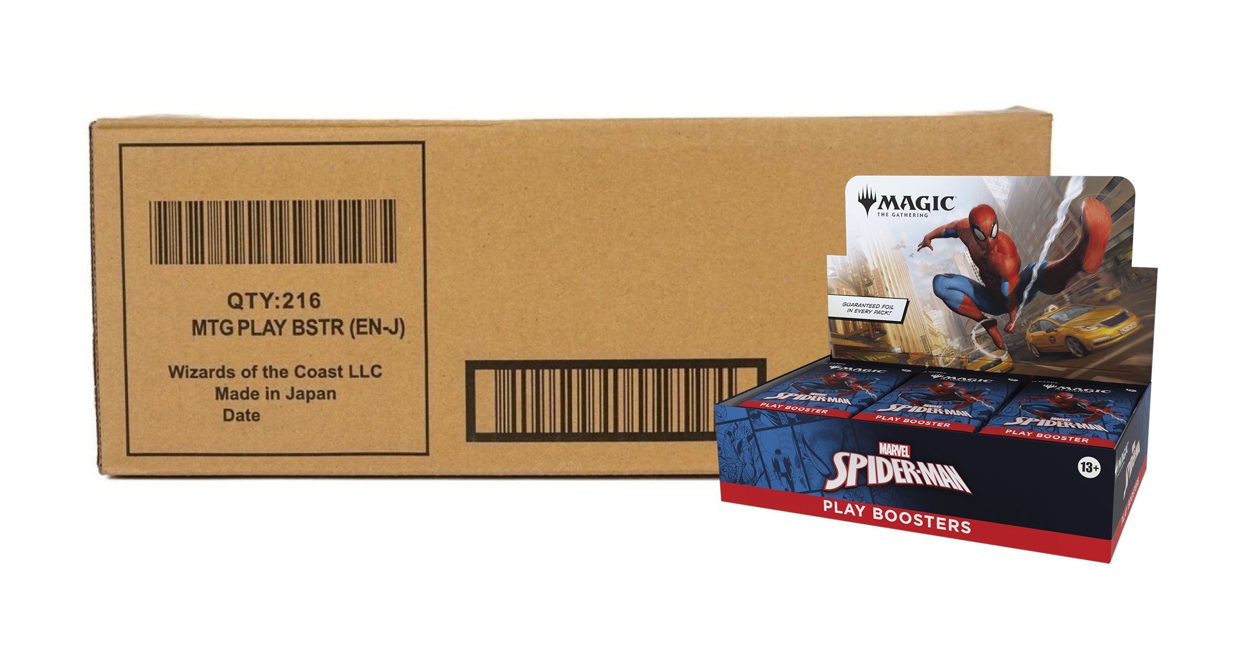 MTG Marvel's Spider-Man [x6] Play Sealed Case