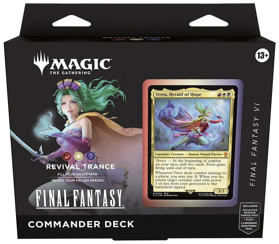 Magic: The Gathering - Universes Beyond - Final Fantasy - Commander Deck - Revival Trance