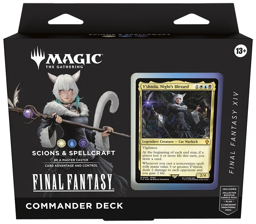 Magic: The Gathering - Universes Beyond - Final Fantasy - Commander Deck - Scions & Spellcraft