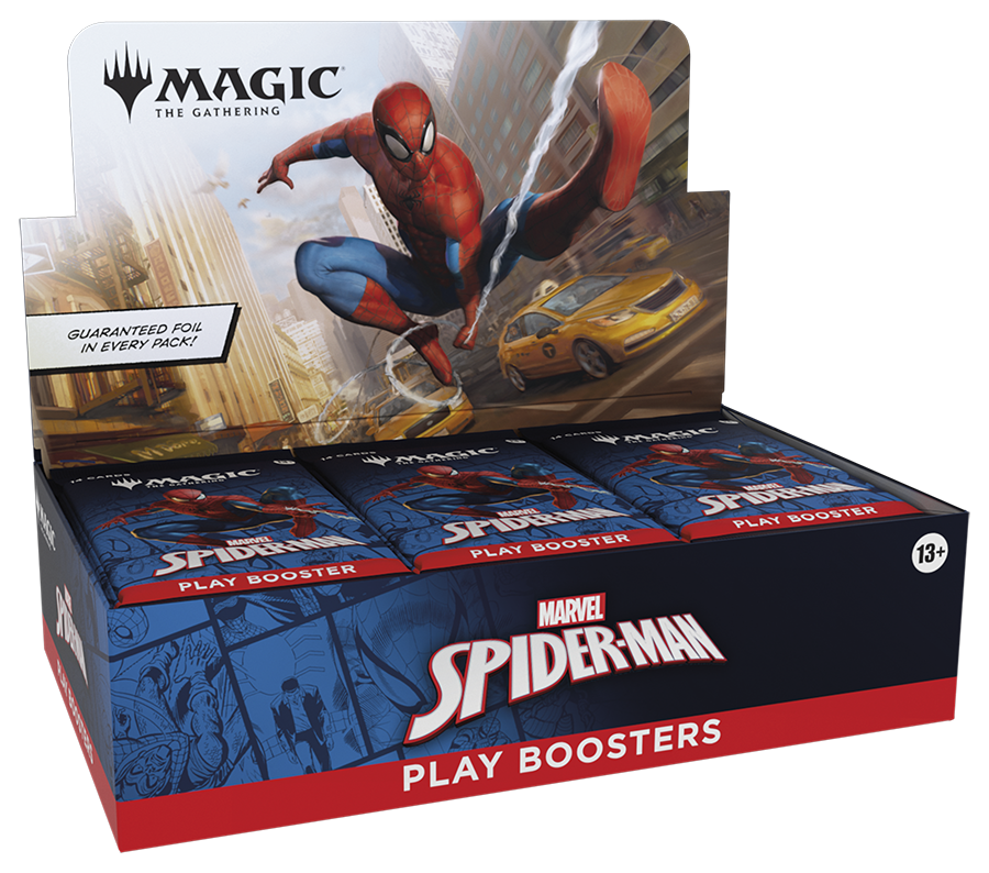 Magic the Gathering: Marvel's Spider-Man - Play Booster Display
