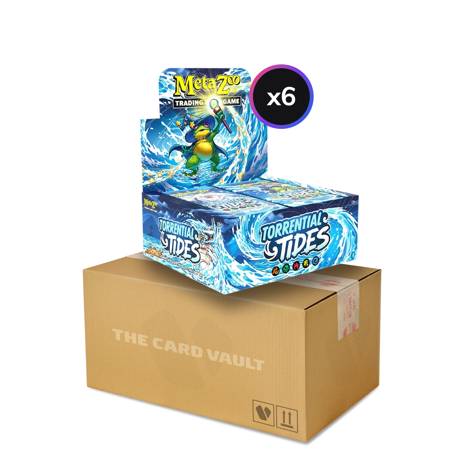 MetaZoo TCG - Set 2 - Torrential Tides - Display Case (6x Booster Boxes)