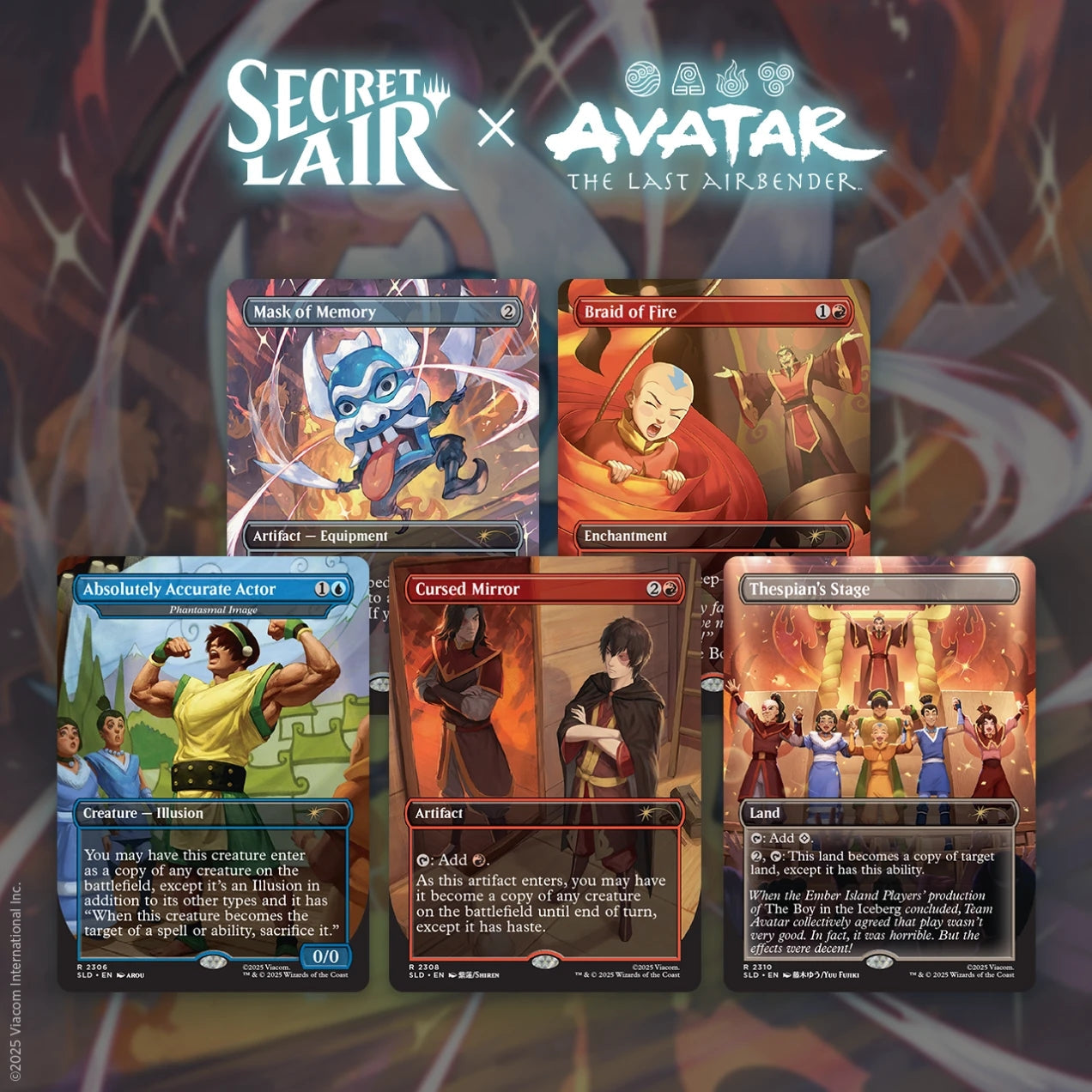 MtG: Avatar - The Last Airbender - The Ember Island Players (Secret Lair)