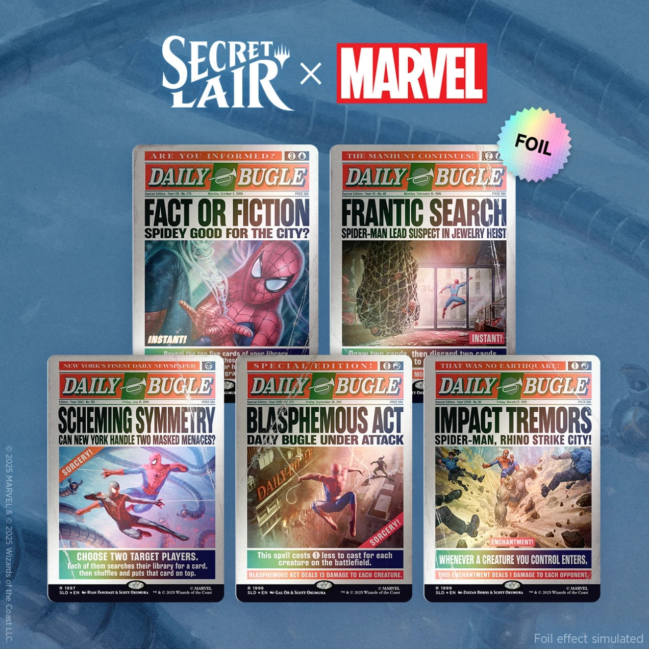 MtG: Marvel’s Spider-Man - Daily Bugle Breaking News, Foil Edition (Secret Lair)